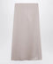 Weekend Max Mara Blush satin midi skirt