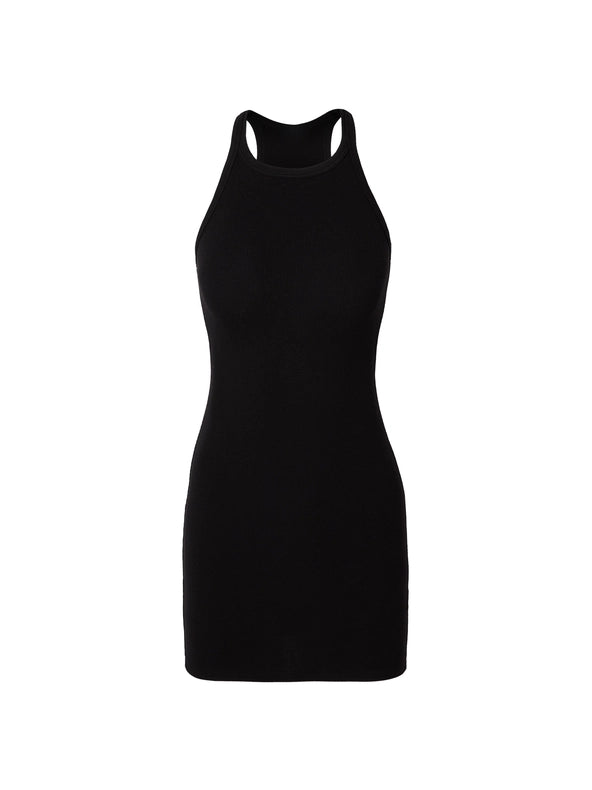 West Mini-Shirt Dress-CLYQUE-XS-BLACK-Urbanheer