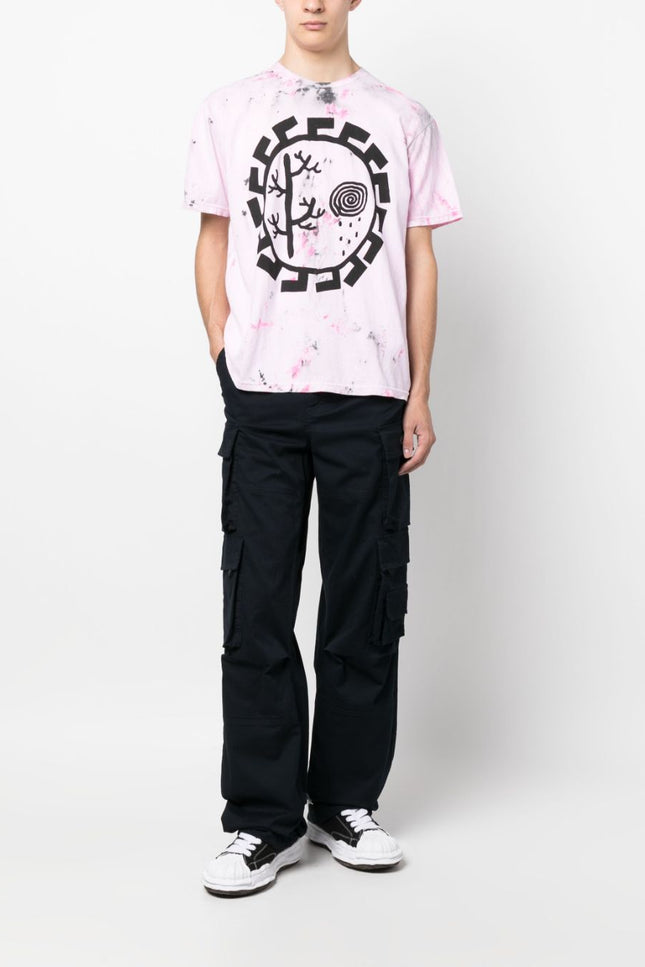 Westfall T-Shirts And Polos Pink-men > clothing > topwear-Westfall-Urbanheer