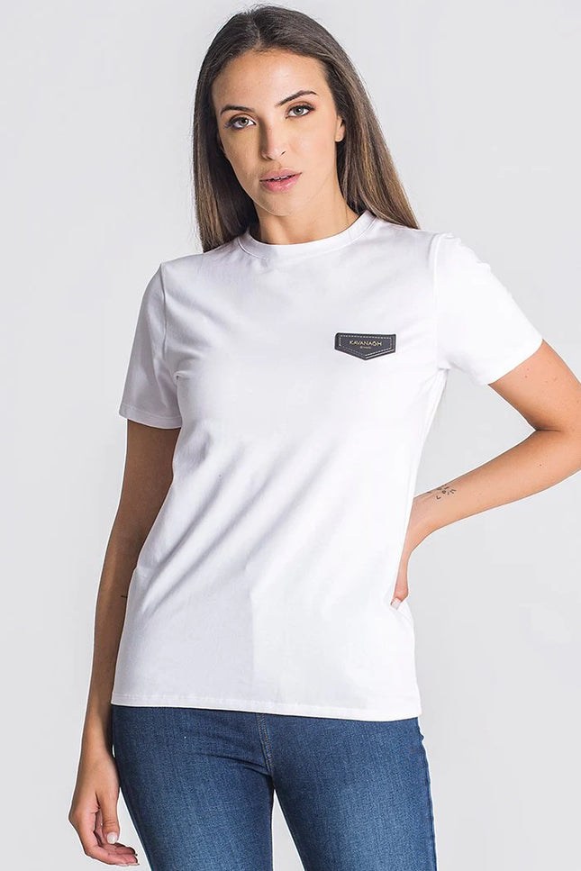 White Core Tee-Women's Fashion - Women's Clothing - Tops & Tees - T-Shirts-Gianni Kavanagh-White-XS-Urbanheer