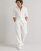 White Cotton & Linen – Easy Fit, Bahama Pants