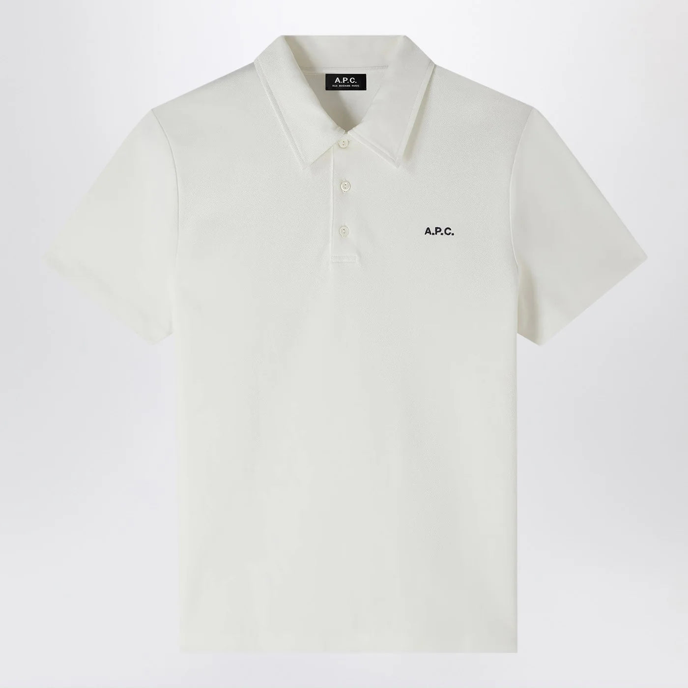White Cotton Polo Shirt for Summer Comfort and Breathability