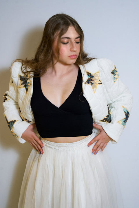 White Fairy Tulle Maxi Skirt