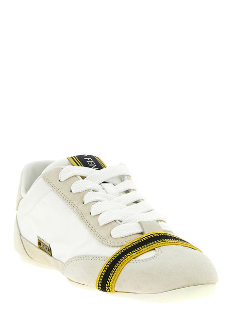 White Fendi Wrap Sneakers