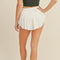 White On Point Skort-Skort-Kimberly C-S-Urbanheer
