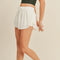 White On Point Skort-Skort-Kimberly C-S-Urbanheer
