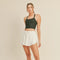 White On Point Skort-Skort-Kimberly C-S-Urbanheer