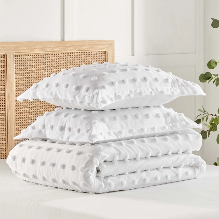 White Pom Pom Comforter Set-Set-Levtex Home-Twin/Twin XL-White-Urbanheer