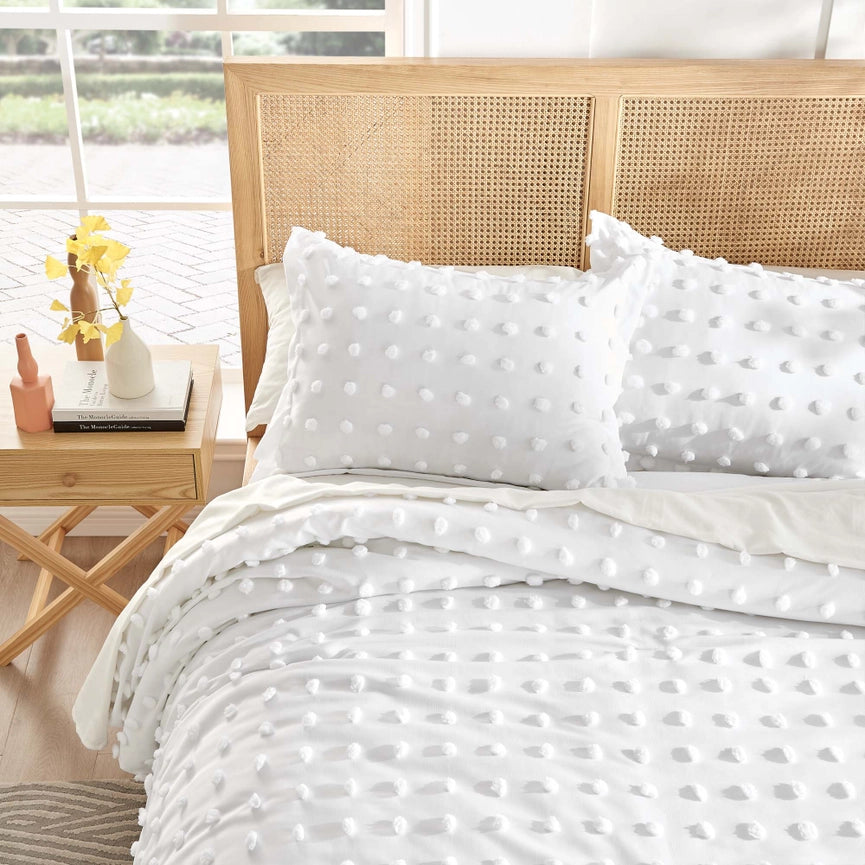 White Pom Pom Comforter Set-Set-Levtex Home-Twin/Twin XL-White-Urbanheer