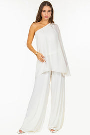 White Rosy Jumpsuit-Jumpsuit-Betsy Moss-XS-White-Urbanheer