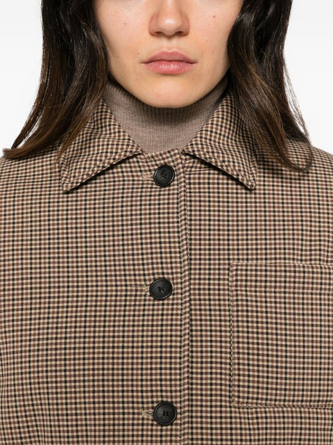 White Sand Checked jacket