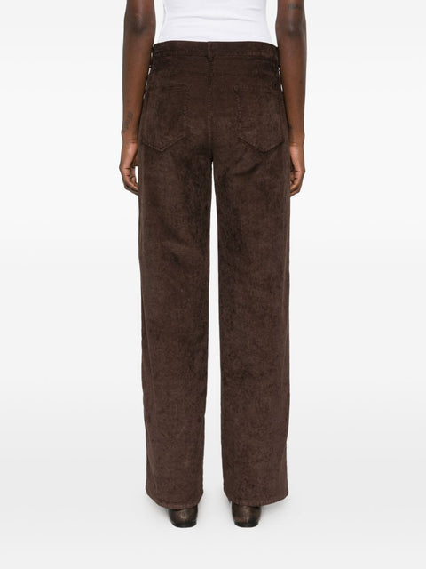 White Sand Cotton blend trousers