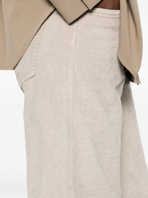 White Sand Cotton blend trousers