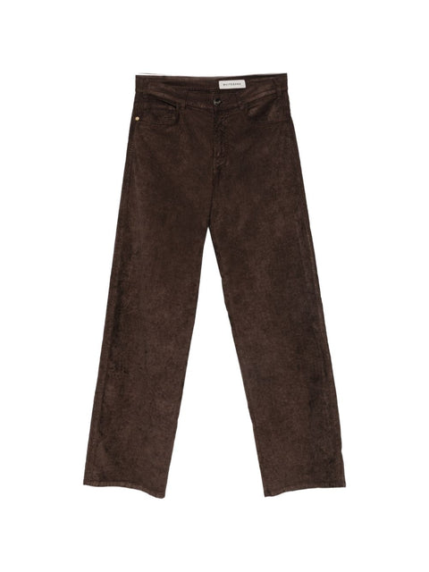 White Sand Cotton blend trousers