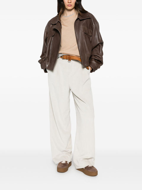 White Sand Wide-leg trousers