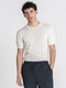White Soft Knit Tee