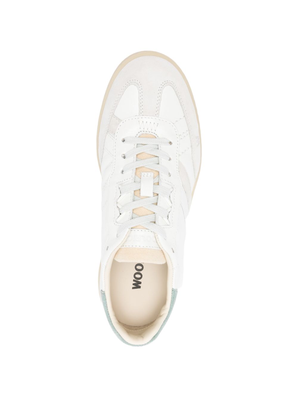White Suede Leather Sneakers for Comfort