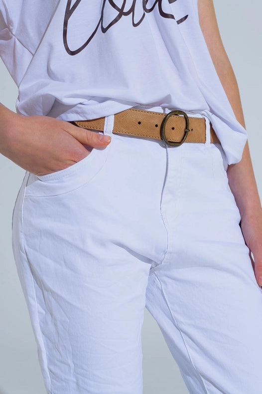 White Wrinkled Skinny Jeans-Jeans-Q2-XS-White-Urbanheer