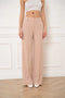 Wide-Cut Tailored Trousers