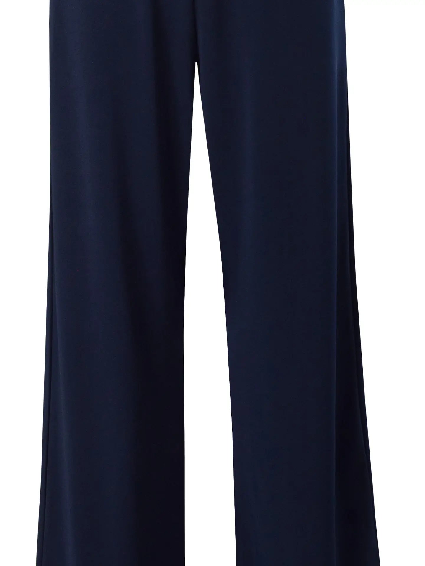 Wide Leg Knit Trousers