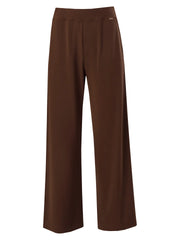 Wide Leg Knit Trousers