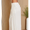 Wide Leg Tencel Pants W/Pockets-Pants-MILIO MILANO-XS-BUTTER-Urbanheer