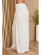 Wide Leg Tencel Pants W/Pockets-Pants-MILIO MILANO-XS-BUTTER-Urbanheer
