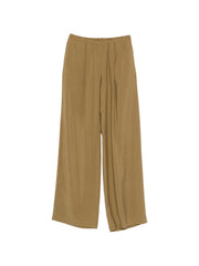 Wide-Leg Trousers with Elastic Waistband for Comfort