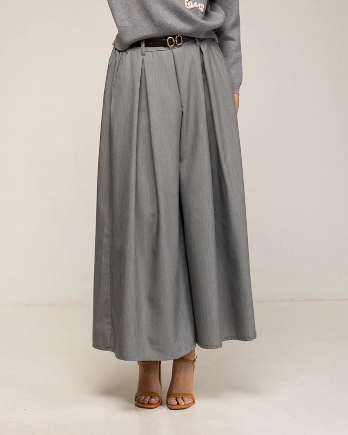 Wide Trousers with Side Pockets and Waistband FLOCK-Trousers-Tantra-YOUR-FLOCK-Urbanheer