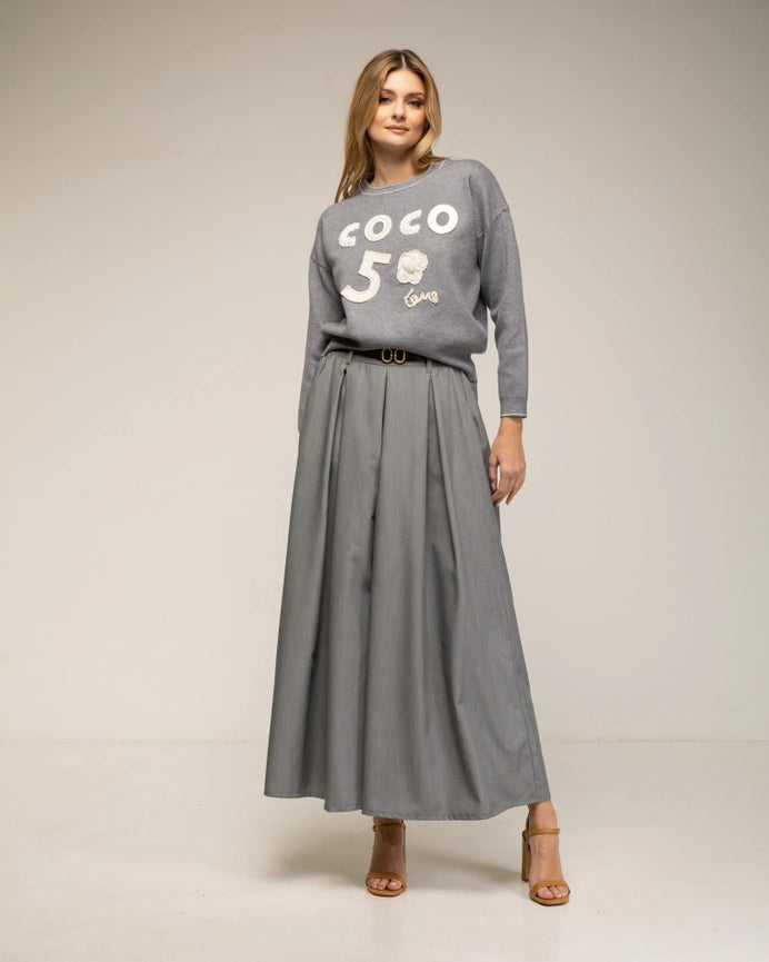 Wide Trousers with Side Pockets and Waistband FLOCK-Trousers-Tantra-YOUR-FLOCK-Urbanheer
