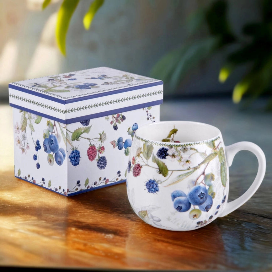 Wild Berries Big Belly Mug in Gift Box-Mug-STP-5.24 x 3.98 x 4.17" (13.3 x 10.1 x 10.6 cm)-Urbanheer