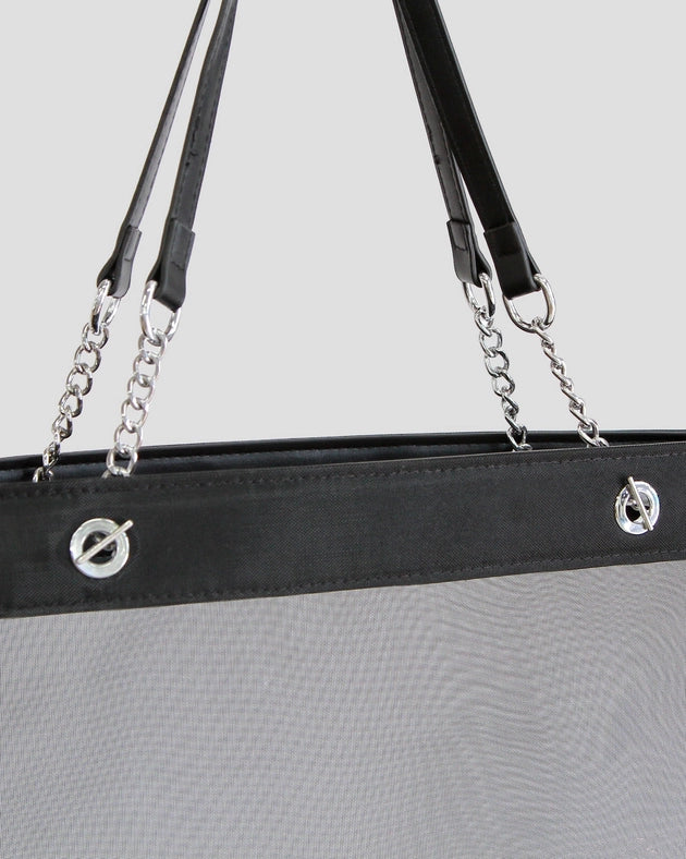 Wild Lover Tote Bag Black-Tote Bag-Belle & Bloom-W 44cm x H 31.5cm x D 14cm-Urbanheer