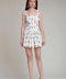Wildflower Print Stretch Cotton Romper Dress
