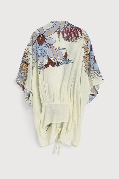 Wildflower Tie Front Kimono-Kimono-SAACHI-Wildflower-Urbanheer