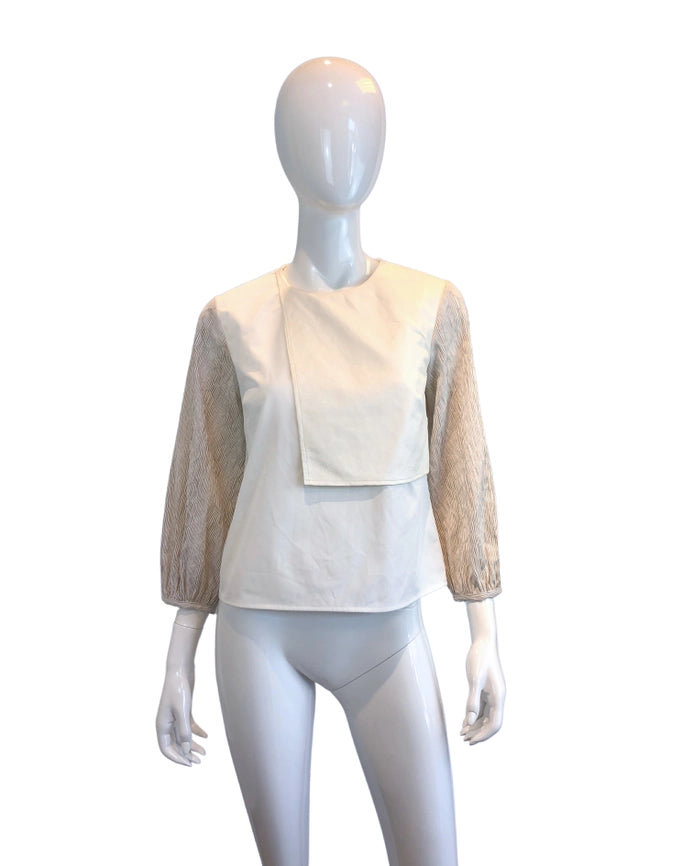 Wildflower Top-Top-SNIDER-XS-White/Tan-Urbanheer