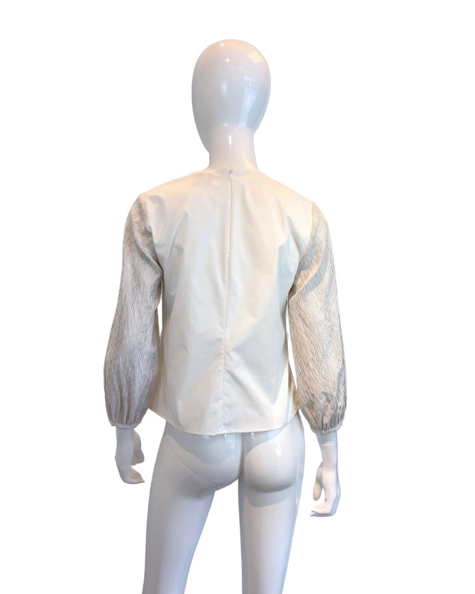 Wildflower Top-Top-SNIDER-XS-White/Tan-Urbanheer