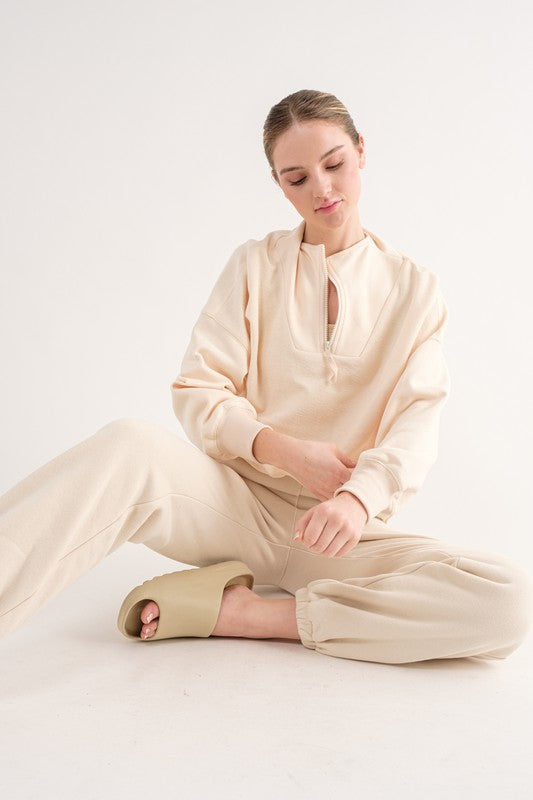 Willow Oversized Washed Top-Sweater Top-Papermoon-S-CREAM-Urbanheer