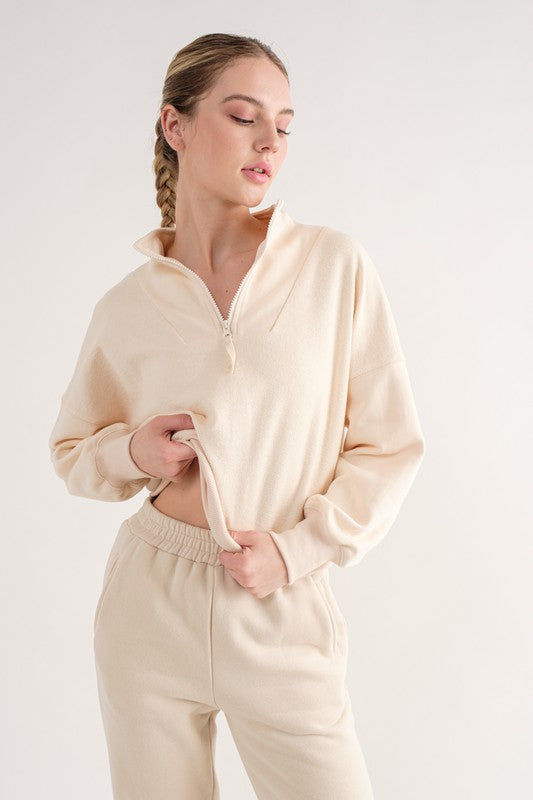 Willow Oversized Washed Top-Sweater Top-Papermoon-S-CREAM-Urbanheer