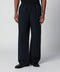 Willy Chavarria Pinstripe jogging trousers with logo embroidery