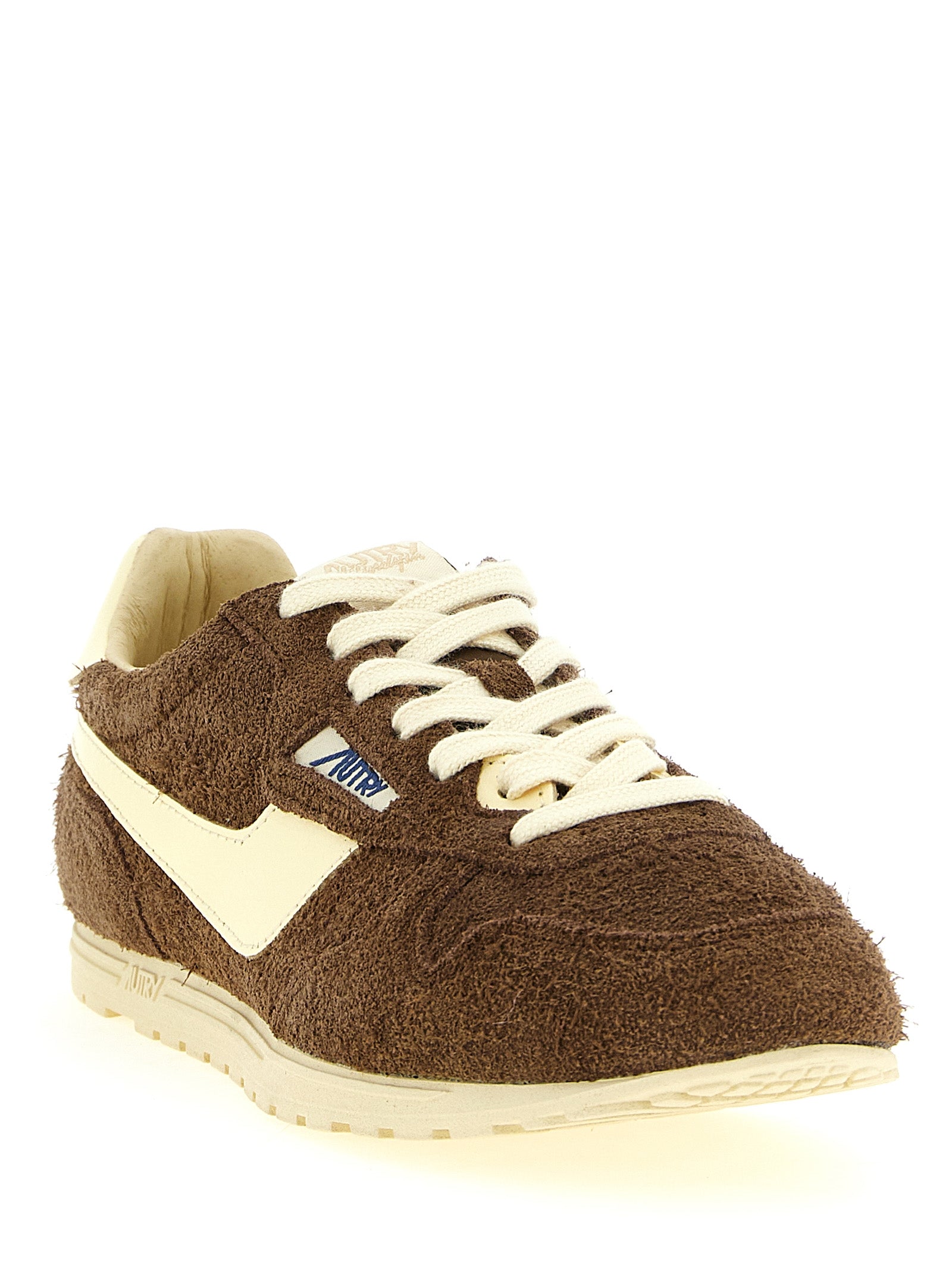 Windspin Suede Sneakers with Cotton Terry Lining