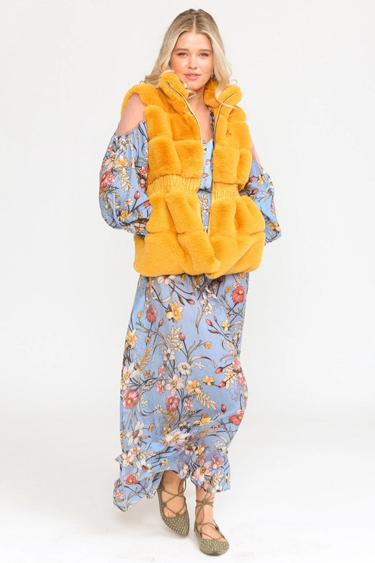 Winter Spice Vest-Vest-Aratta-XS-Mustard-Urbanheer