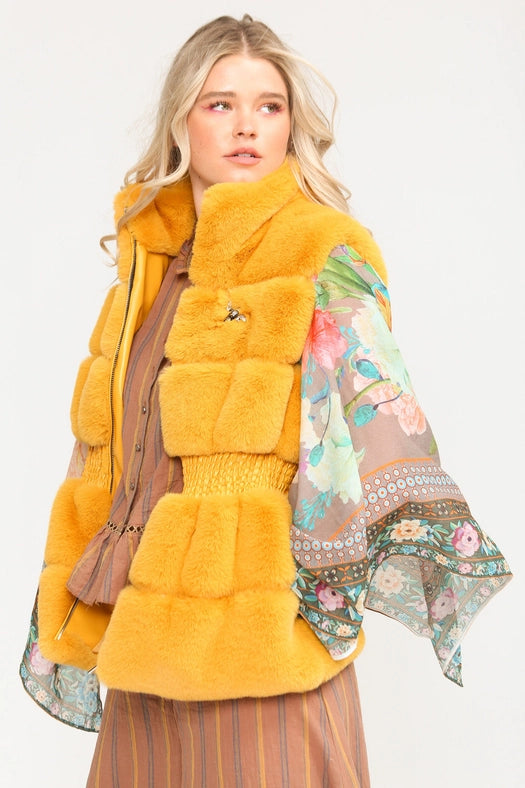 Winter Spice Vest-Vest-Aratta-XS-Mustard-Urbanheer