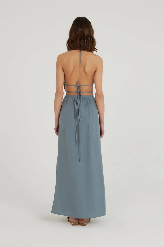 Within Her Own Forest Dress-Dress-Dor Raw Luxury-XS-Oatmeal-Urbanheer