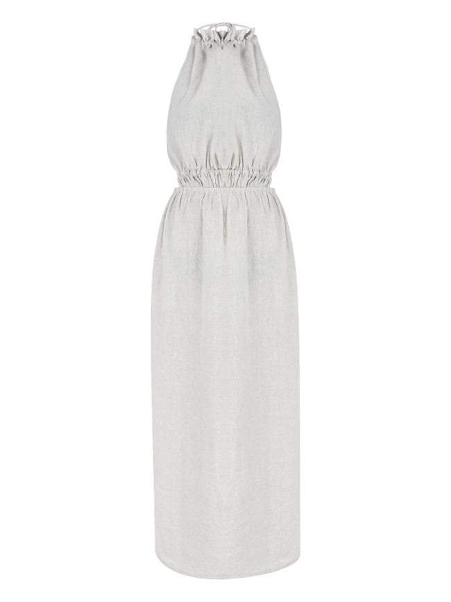 Within Her Own Forest Dress-Dress-Dor Raw Luxury-XS-Oatmeal-Urbanheer