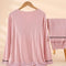 Women Built-in Bra Pajamas Set Women Shelf Bra Loungewear-Set-DrifWoo-S-Blush-Urbanheer