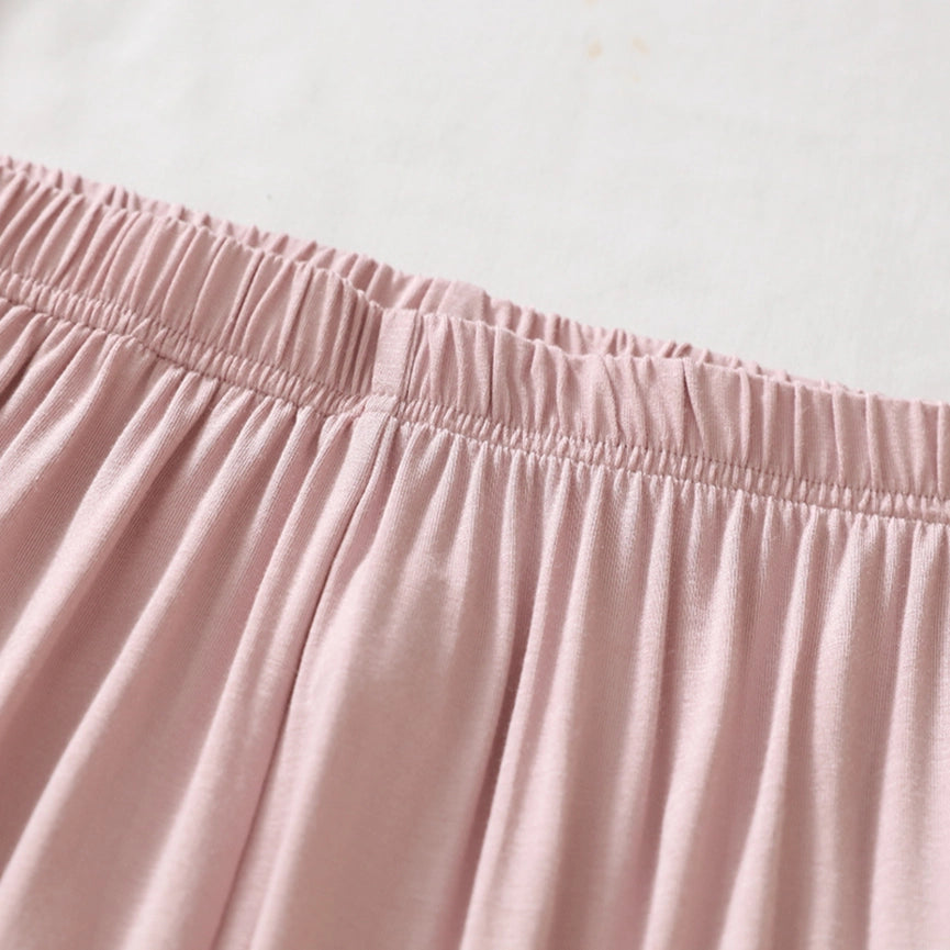 Women Built-in Bra Pajamas Set Women Shelf Bra Loungewear-Set-DrifWoo-S-Blush-Urbanheer