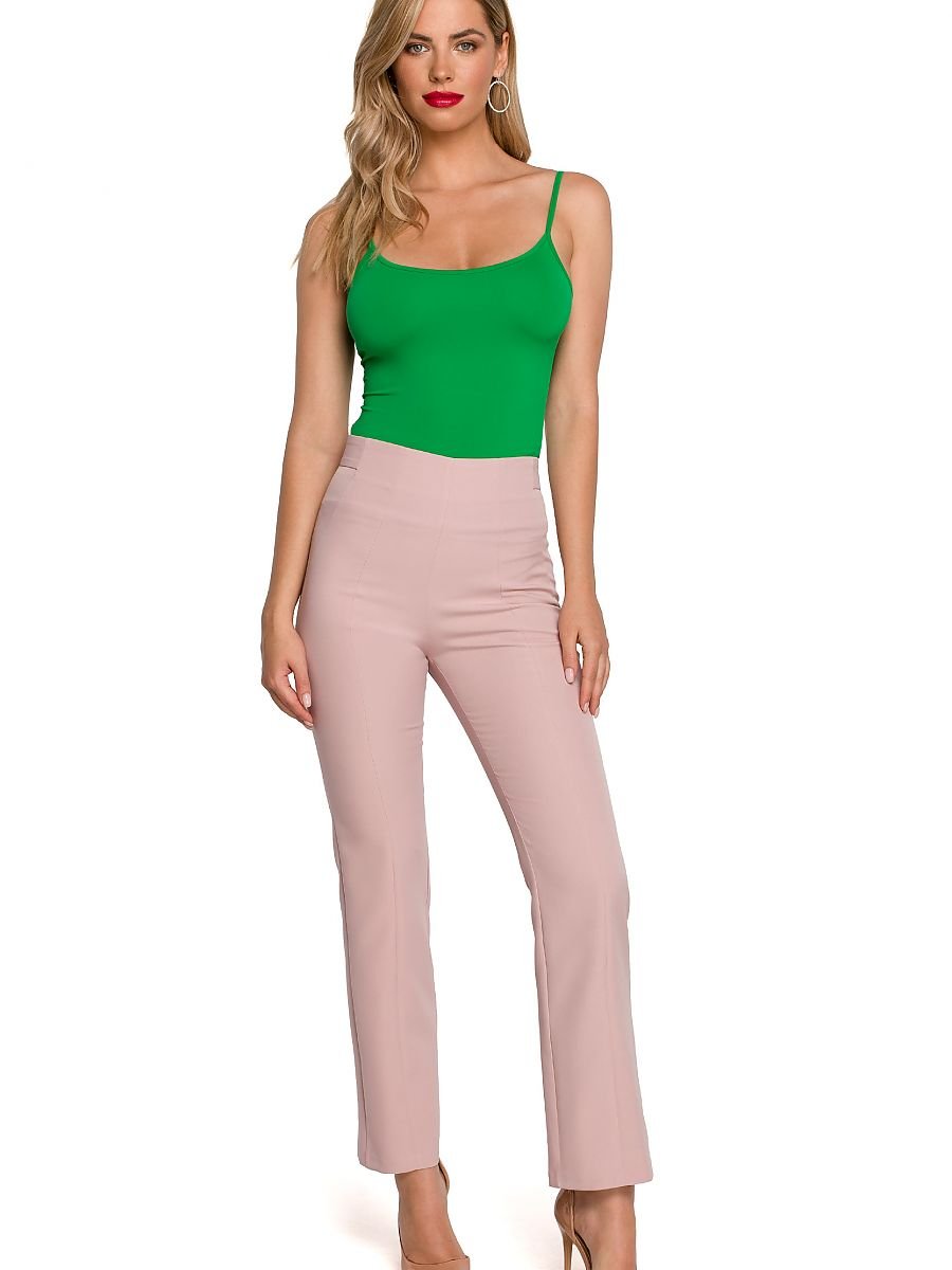 Women trousers women outfit 170516 Makover-Pants, Trousers, Shorts-Makover-pink-L-Urbanheer