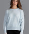 Womens 100% Cashmere Crew Neck Jumper-Jumper-Paul James Knitwear-S-Pale Blue-Urbanheer