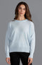 Womens 100% Cashmere Crew Neck Jumper-Jumper-Paul James Knitwear-S-Pale Blue-Urbanheer