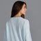 Womens 100% Cashmere Crew Neck Jumper-Jumper-Paul James Knitwear-S-Pale Blue-Urbanheer